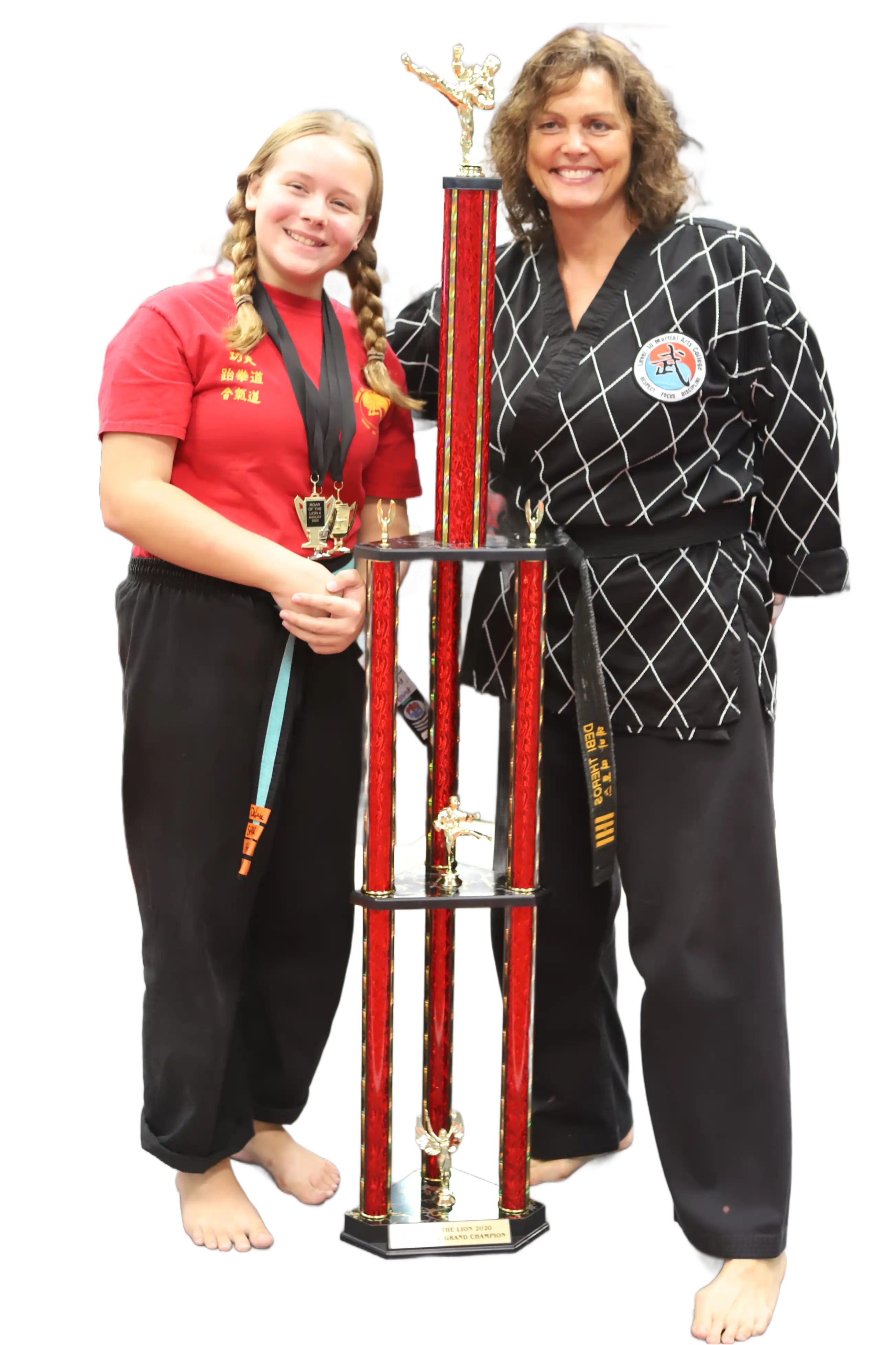 Level 10 Martial Arts instructor with student in Palm Harbor, Florida